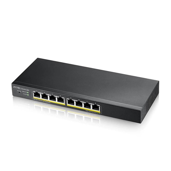 ZYXEL_Switch_8x1000Mbps_8xPOE_Femhazas_Menedzselheto_8GbE_port_GS1915-8EP-EU0101F-i867593.jpg ZYXEL Switch 8x1000Mbps (8xPOE), Fémházas, Menedzselhető (8GbE port), GS1915-8EP-EU0101F - Image 1