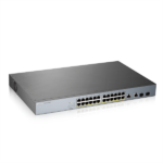 ZYXEL Switch 24x1000Mbps (24xPOE) + 2xGigabit kombó SFP Menedzselhető Rackes, GS1350-26HP-EU0101F - Image 4