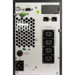 iPOWER UPS, 1000VA, 1000W, 4x IEC C13, SNMP/USB/RS-232, szünetmentes tápegység, LCD kijelző, AVR, online, tower - Image 2